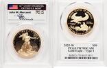 World Coins and Other 2021-W Type 1 Proof Gold Eagle 1 oz John Mercanti -