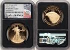 World Coins and Other 2022-W Proof Gold Eagle 1 oz FDI Anna Cabral Blk Core -
