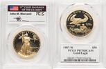 World Coins and Other 1987-W Proof Gold Eagle 1 oz John Mercanti -