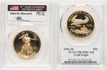 World Coins and Other 1994-W Proof Gold Eagle 1 oz John Mercanti -