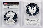 World Coins and Other 2015-W Proof Silver Eagle 1 oz FDI John Mercanti Florida FUN -