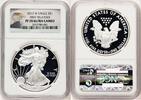 US Proof Silver Eagle 1 oz FR Eagle Label Silver Eagles -