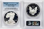 US Proof Silver Eagle 1 oz Blue Gradient Silver Eagles -
