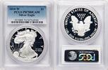 US Proof Silver Eagle 1 oz Blue Gradient Silver Eagles -