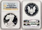 US Proof Silver Eagle 1 oz ER West Point Star Label Silver Eagles -