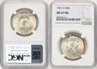 50C 1951-D US Franklin Half Dollar NGC MS67