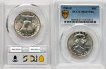 50C 1954-D US Franklin Half Dollar PCGS MS67