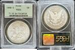 1 Dollar Morgan Dollar  OGH 1880-S Morgan Dollar PCGS MS64 142,71 EUR  zzgl. 38,92 EUR Versand