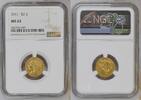 Goldm&uuml;nzen $2 1/2 1911 Indian $2.5 NGC MS62 830,30 EUR  zzgl. 38,92 EUR Versand