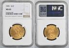Goldm&uuml;nzen $10 1901 Liberty Head $10 NGC MS65 2923,35 EUR  zzgl. 38,92 EUR Versand