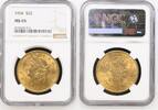 Goldm&uuml;nzen $20 Liberty 1904 Liberty Head $20 NGC MS65 4869,37 EUR  zzgl. 38,92 EUR Versand
