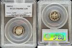 Halbe Dimes und Dimes Roosevelt Dime 2005-S Roosevelt Dime PCGS PR69DCAM 21,62 EUR  zzgl. 38,92 EUR Versand