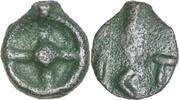 Greek Coins Moesia. Istros. Late 5th century BC. Cast Æ -