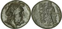 Greek Coins AE PHRYGIA. Akmoneia (1st century BC), AE. Menodotos and Silion, magistrates -