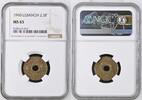 Graded Coins Lebanon. 2½ Girush / Piastres. 1940 -