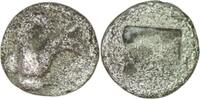 Greek Ionia. Teos. (Circa 5th Century BC). AR Tetartemorion -