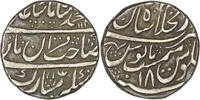 Mughal Empire AR Rupee Mughal Empire. Muhammad Shah (1719-1748). AR Rupee. Shahjahanabad. AH 1149/ Year 18 -