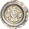 Augsburg-Bistum Brakteat Hartmann von Dillingen 1250-1286. -