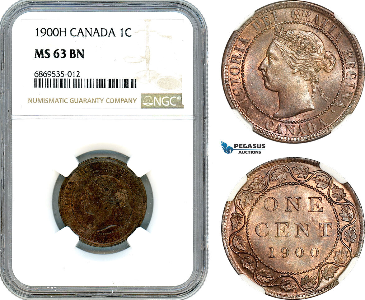 Canada 1 Cent 1900 NGC MS63BN MA Shops canada-1-cent-1900-ngc-ms63bn-ma-shops