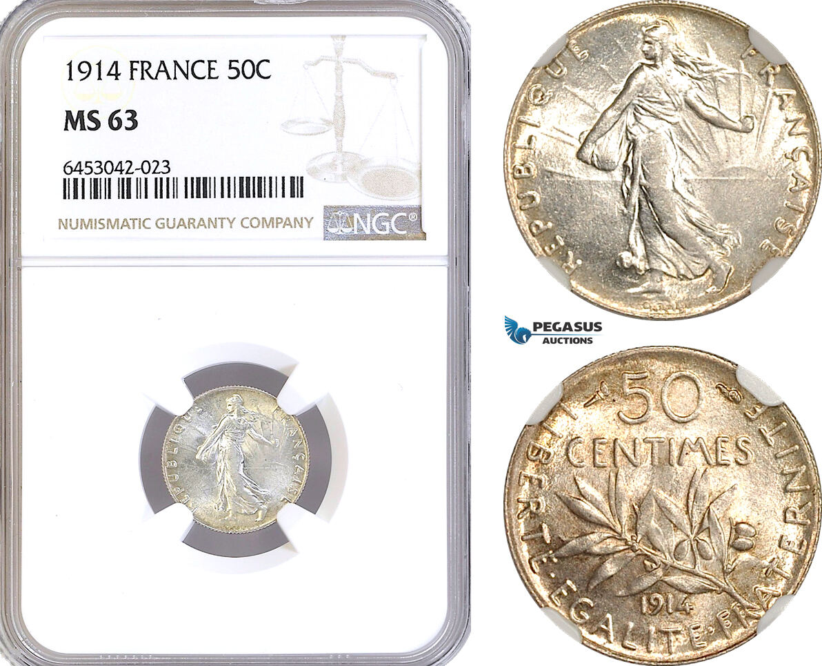 France - jeton de jeu - Casino de la Plage - Marseille 50 centimes