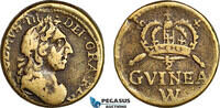 England & Netherlands Monetary Weight for 1/2 Guinea -