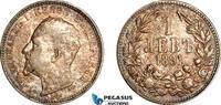 1 Lev 1891 Bulgaria  XF