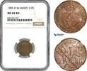 Danish West Indies 2 1/2 Bit - 1/2 Cent 1905 NGC MS65BN 269,00 EUR  zzgl. 15,00 EUR Versand