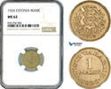 Estonia 1 Mark 1926 NGC MS62 89,00 EUR  zzgl. 15,00 EUR Versand