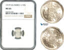 Netherlands East Indies 1/10 Gulden 1919 NGC MS65 89,00 EUR  zzgl. 15,00 EUR Versand