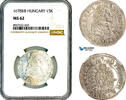 Hungary 15 Krajczar 1678 NGC MS62 309,00 EUR  zzgl. 25,00 EUR Versand