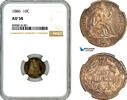 United States Liberty Seated Dime (10 Cents) 1886 NGC AU58 159,00 EUR  zzgl. 25,00 EUR Versand
