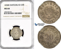 Switzerland 20 Rappen