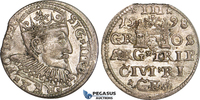 Latvia 3 Groschen (Trojak) Sigismund III of Poland