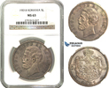 Romania 5 Lei Carol I, Rare coin in such quality!