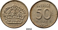 Sweden 50 Öre Patterns & Trial strikes, Gustav VI Adolf
