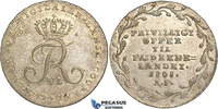 Denmark 1/6 Rigsdaler Frederik VI, “Offermark”