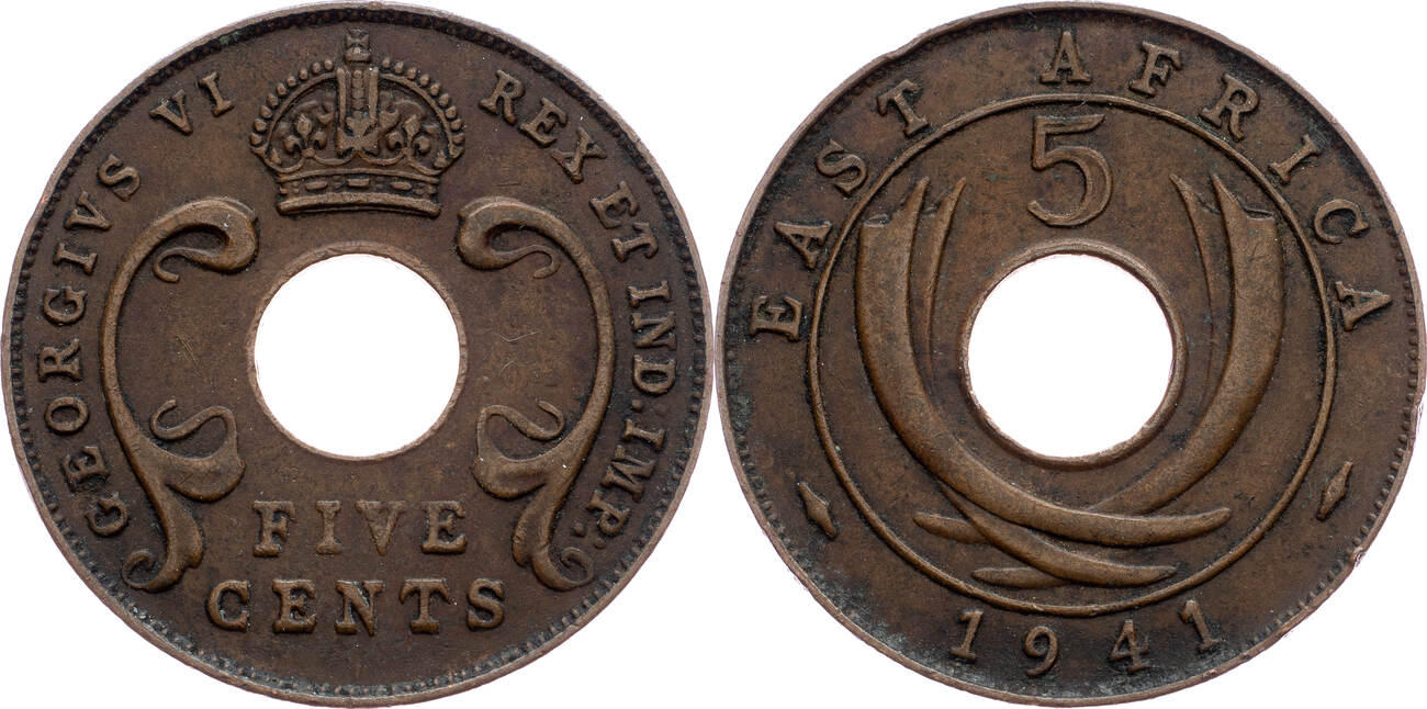 east-africa-5-cents-1941-bombay-vf-ma-shops