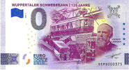 Duitsland 0 Euro biljet Duitsland 2026 - Wuppertaler Schwebebahn | 125 J... 9,95 EUR  zzgl. 8,00 EUR Versand