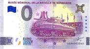 Frankrijk 0 Euro biljet Frankrijk 2026 - Musée Mémorial de la Batalle de Normandie GOLD LABEL -