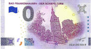 Duitsland 0 Euro biljet Duitsland 2026 - Bad Frankenhausen - Der Schiefe Turm -