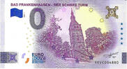 Duitsland 0 Euro biljet Duitsland 2026 - Bad Frankenhausen - Der Schiefe Turm GOLD LABEL -