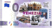 Italië 0 Euro biljet Italië 2026 - Venezia KLEUR -