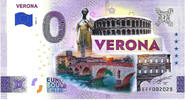 Italië 0 Euro biljet Italië 2026 - Verona KLEUR -
