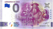 Italië 0 Euro biljet Italië 2026 - Leonardo da Vinci -
