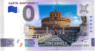 Italië 0 Euro biljet Italië 2026 - Castel Sant'Angelo KLEUR -