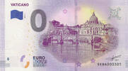 Vaticaan 0 Euro Biljet Vaticaan 2019 - Vaticano 1 -