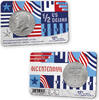 Historische munten in coincard ½ dollar Coincard Half Dollar Kennedy Bicentennial Philadelphia (no mintmark) -
