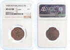  2 1/2 cent 1906 Netherlands Koningin Wilhelmina  MS62 RB MS62 RB 60,00 EUR  zzgl. 8,00 EUR Versand