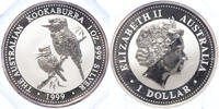 Australia Australië Kookaburra 1 ounce silver -
