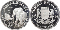 Somalia Somalië Olifant 1 ounce silver -